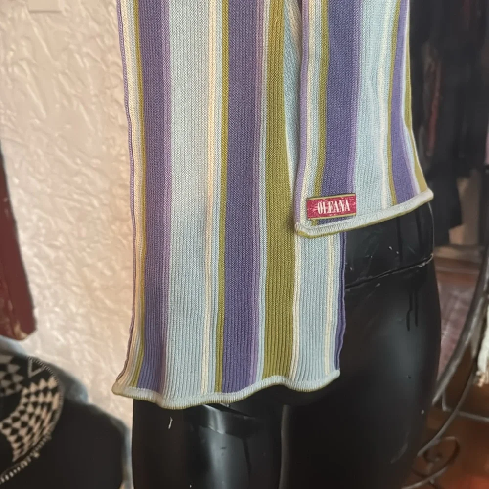 Oleana silk and wool scarf